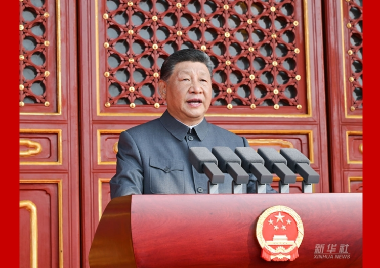 习近平：在纪念中国人民抗日战争暨世界反法西斯战争胜利80周年大会上的讲话